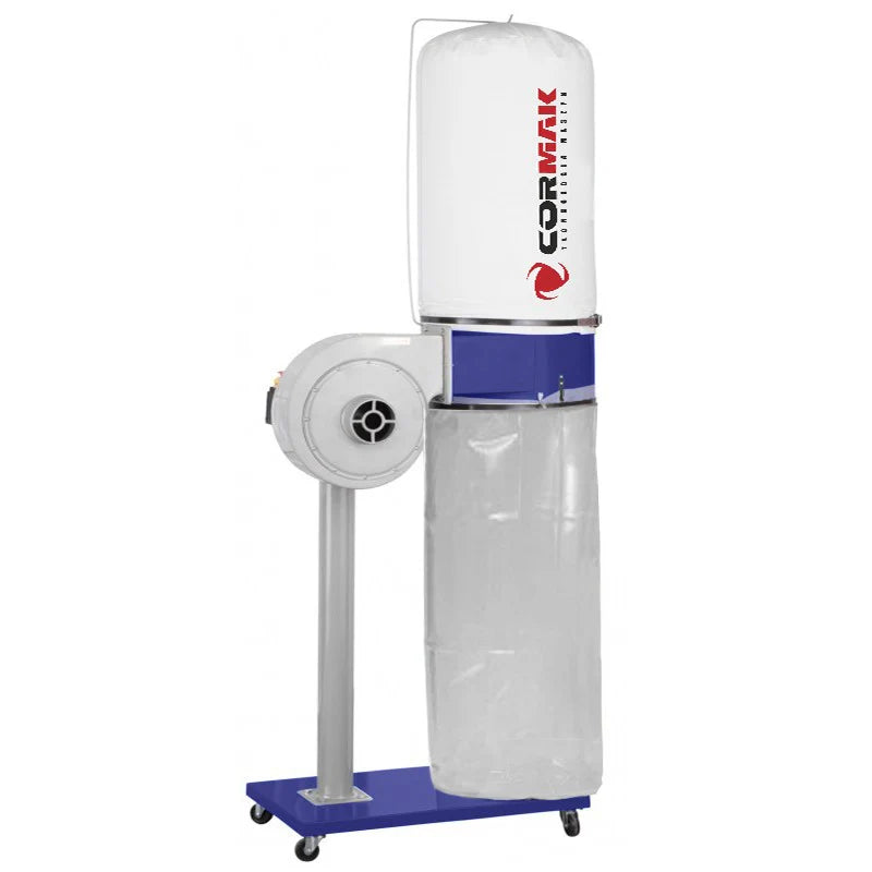 Cormak FM230A Chip Extractor + 2.5 m Hose 230V Single Phase - Aries Machine Services