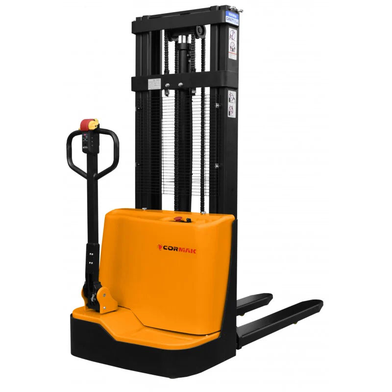 Cormak Q10E25 Electric Mast Pallet Jack 2500mm 1000kg - Aries Machine Services