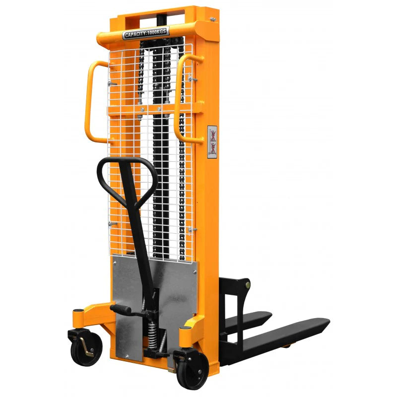Cormak WRHS1025 Mast Pallet Stacker with Adjustable Forks - Aries Machine Services