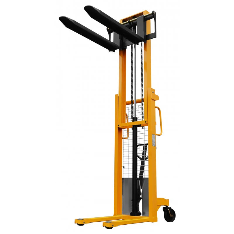 Cormak WRHS1025 Mast Pallet Stacker with Adjustable Forks - Aries Machine Services