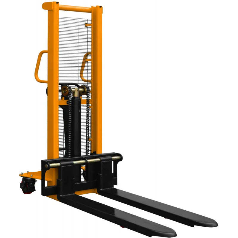 Cormak 1500KG WRHS1516 Mast Pallet Stacker with Adjustable Forks Moves 1600mm - Aries Machine Services