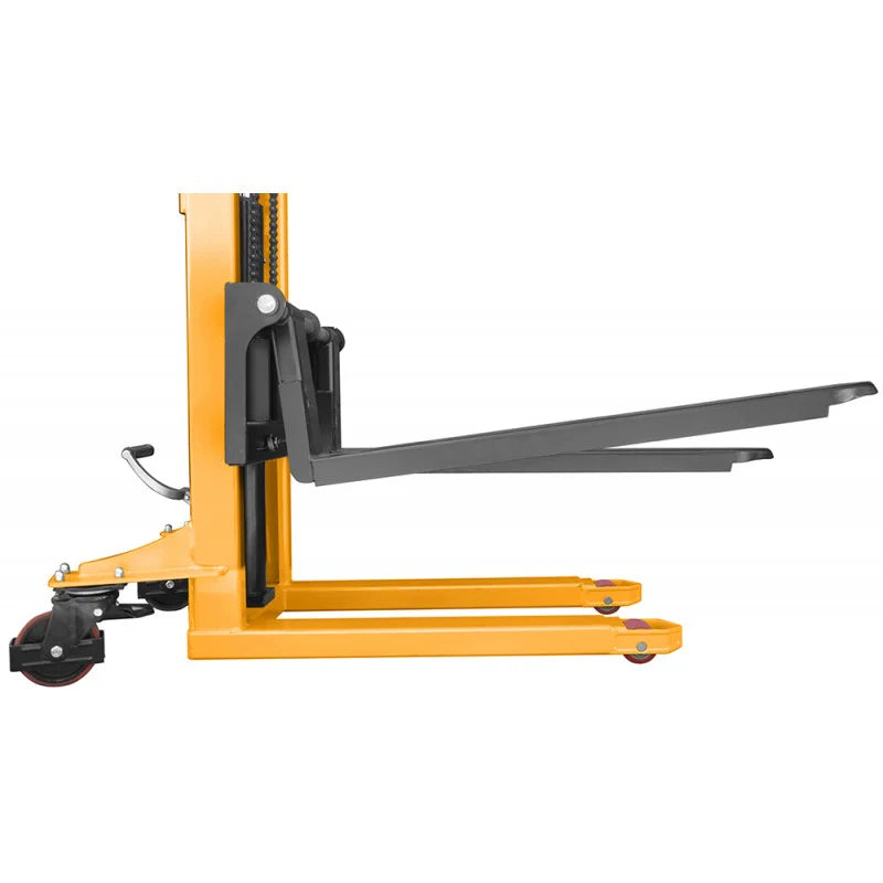 Cormak 1500KG WRHS1516 Mast Pallet Stacker with Adjustable Forks Moves 1600mm - Aries Machine Services