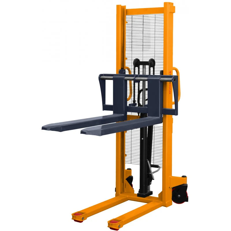 Cormak 2000kg WRHS2016 Mast Pallet Stacker with Adjustable Forks Moves 1600mm - Aries Machine Services