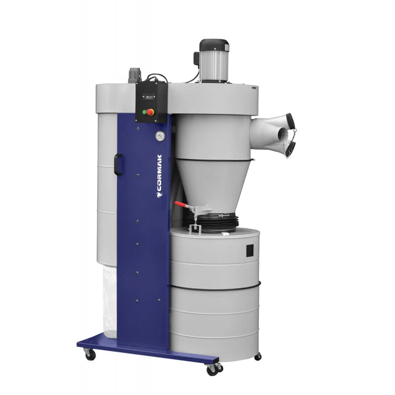 Cormak DC3300 Cyclone Dust Extractor 230V 3Kw - Aries Machine Services